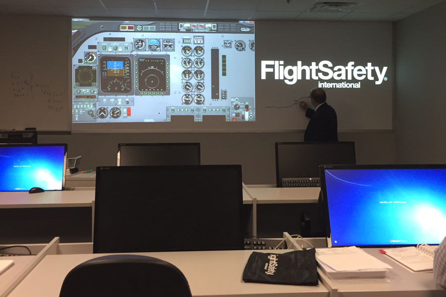 Flight Safety International air ambulance pilot training