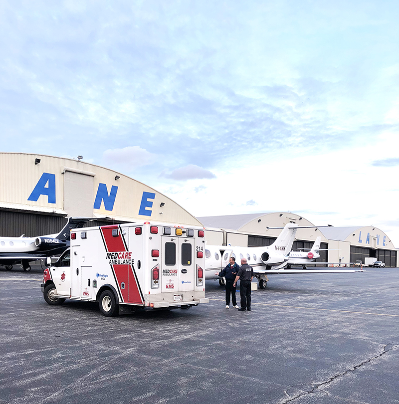 History Air Ambulance Aero Med Express